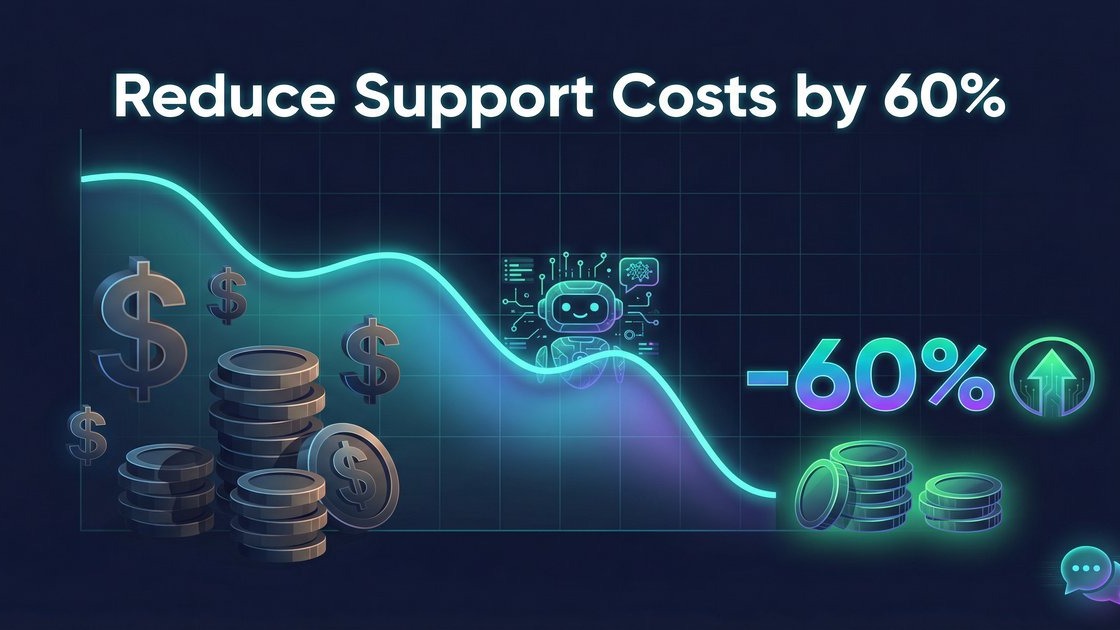 How AI Chatbots Cut Customer Support Costs by Up to 60%: An ROI Breakdown