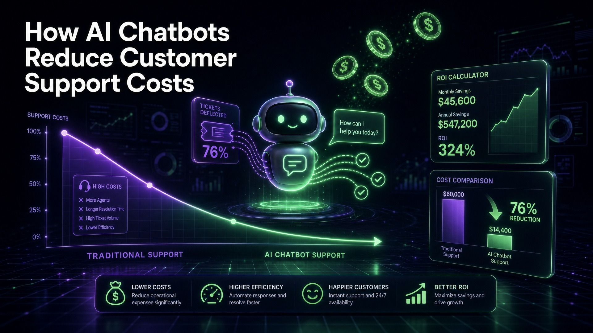 How AI Chatbots Can Help You Slash Customer Support Costs
