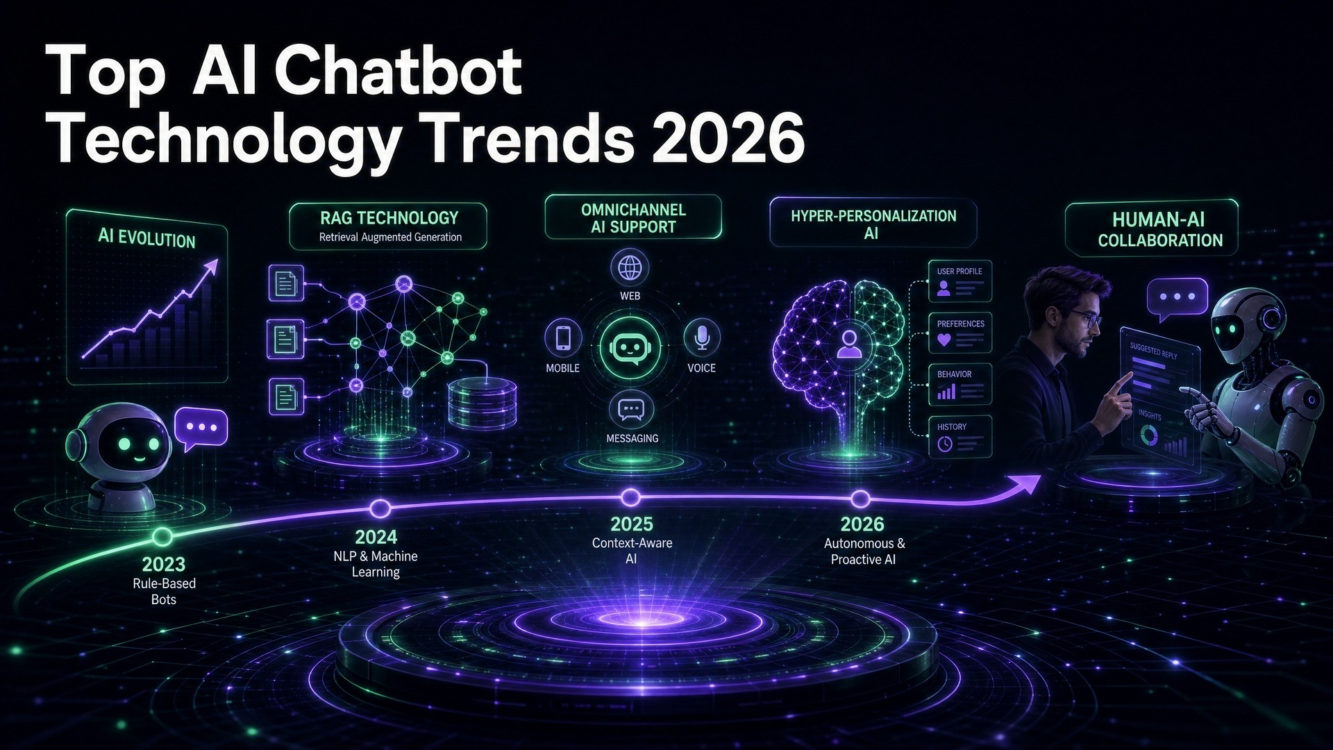 Top AI Chatbot Technology Trends to Watch in 2026
